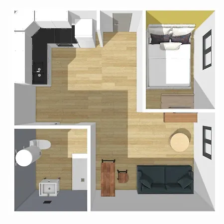 Le Coconning: Tranquil City Center Retreat Apartment *