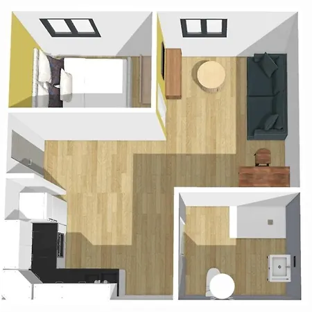 Apartment Le Coconning: Tranquil City Center Retreat Blaye